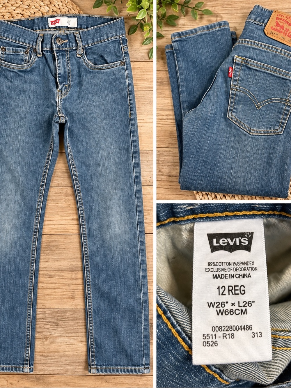 Levi's Boys Jeans 12reg